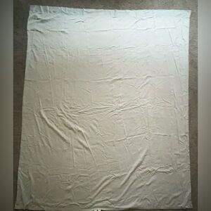 Sterling Manor Light Blue Flat Sheet Queen(?) Size 100% Cotton